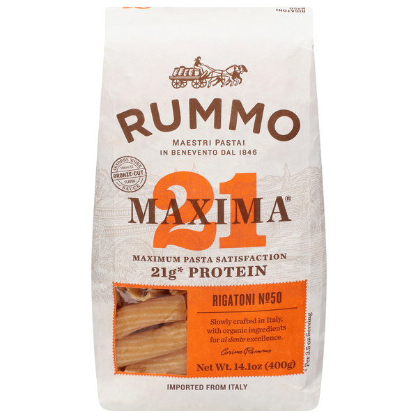 Rummo Maxima 21 Rigatoni Pasta