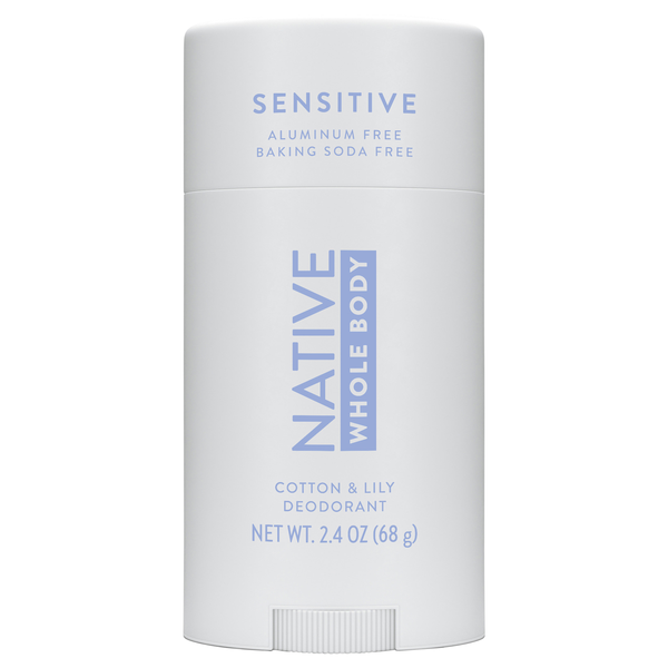 Native Aluminum Free Cotton & Lily Sensitive Whole Body Deodorant