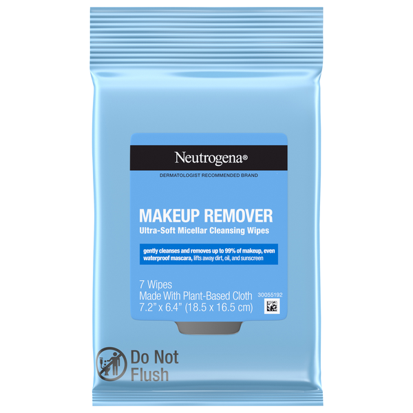 Neutrogena Makeup Removal Ultra-Soft Cleansing Towelettes (Travel Size)