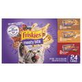 Friskies Meaty Bits Variety Pack Adult Wet Cat Food - 24 ct
