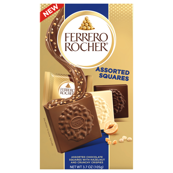 Ferrero Rocher Assorted Chocolate Squares Candy
