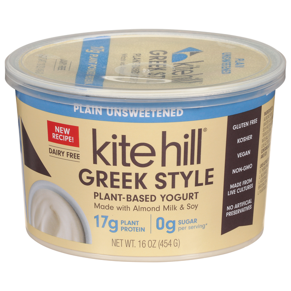 Save on Kite Hill Dairy Free Unsweetened Plain Greek Style PlantBased