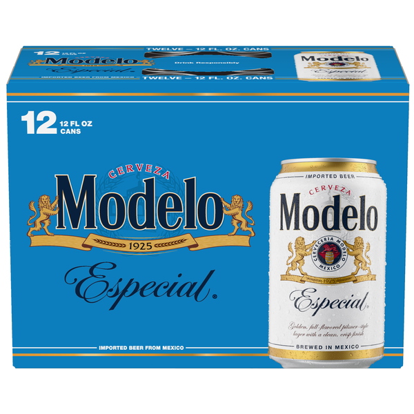 Modelo Especial Imported Beer - 12 pk