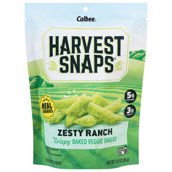 Save on Harvest Snaps Crispy Baked Zesty Ranch Veggie Snacks Order