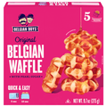 Belgian Boys Original Belgian Waffle with Pearl Sugar - 5 ct