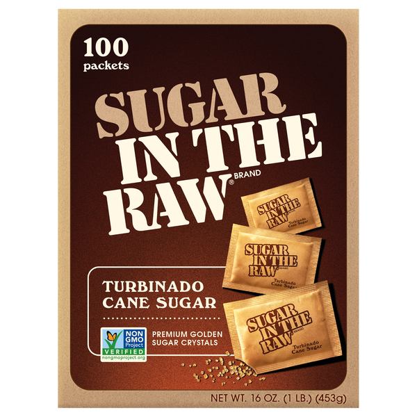 Sugar In The Raw Turbinado Cane Sugar Packets