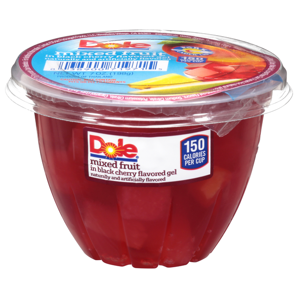 Dole Mixed Fruit in Black Cherry Flavored Gel