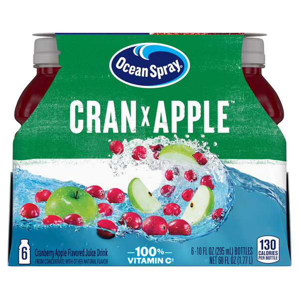 Ocean Spray Cran-Apple Juice Drink - 6 pk