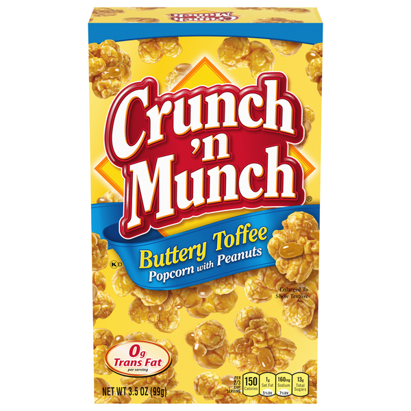Crunch 'n Munch Buttery Toffee Popcorn with Peanuts
