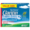 Claritin Indoor & Outdoor Allergies Non-Drowsy Liqui-Gels