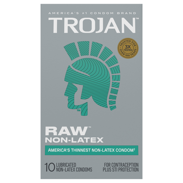 Trojan Raw Pure Feel Non-Latex Condoms