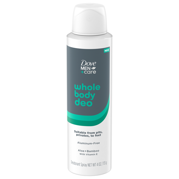 Dove Men + Care Aloe & Bamboo Whole Body Deo