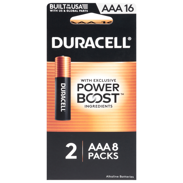 Duracell Power Boost AAA Alkaline Batteries