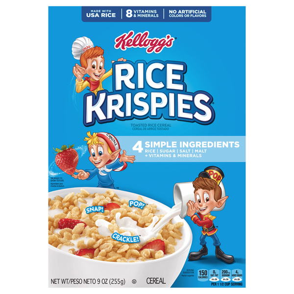 Kellogg's Rice Krispies Toasted Rice Cereal