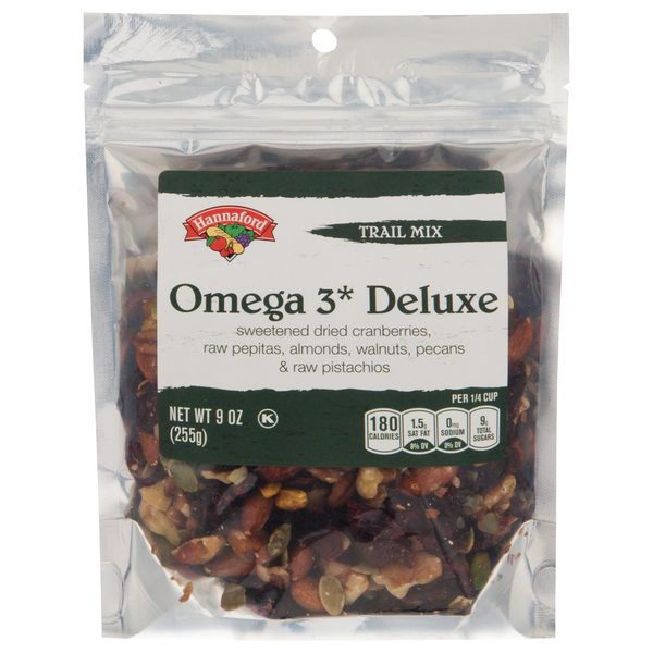 Hannaford Omega 3 Deluxe Trail Mix