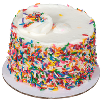Food Lion Bakery Rainbow Vanilla Cake 5 Inch