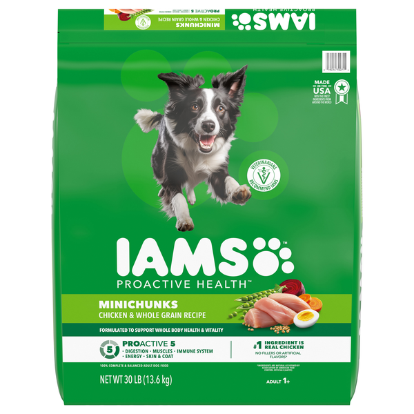 IAMS Proactive Health Minichunks Chicken Adult Dry Dog Food