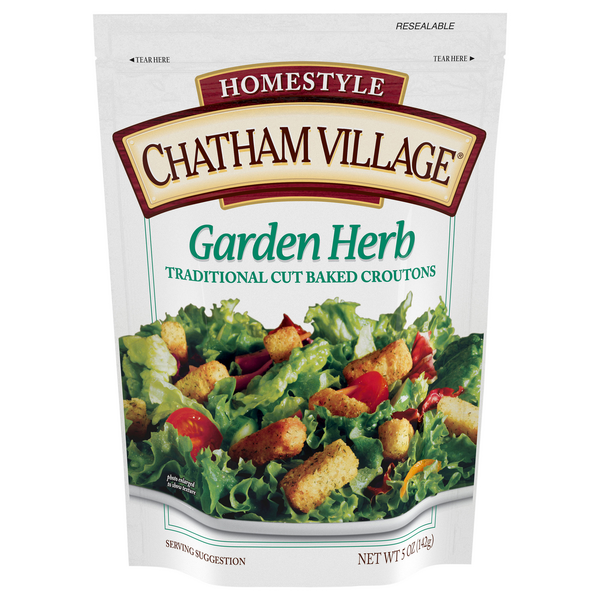 Chatham Village Traditional Cut Garden Herb Baked Croutons