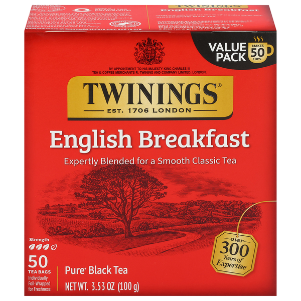 Twinings English Breakfast Black Tea Bags