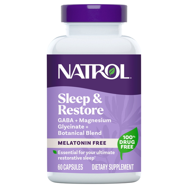 Natrol Melatonin Free Sleep & Restore Capsules