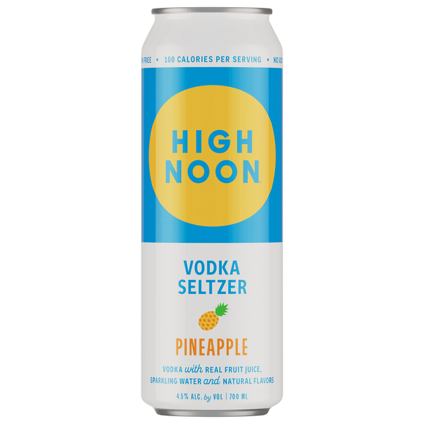High Noon Pineapple Vodka Hard Seltzer