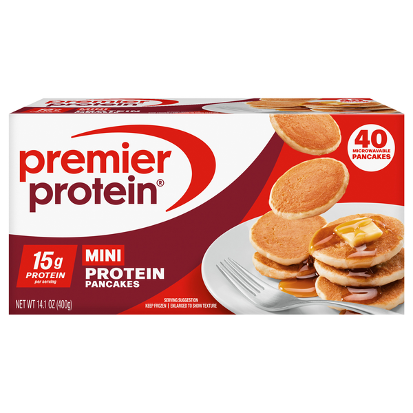 Premier Protein Mini Protein Pancakes - 40 ct Frozen