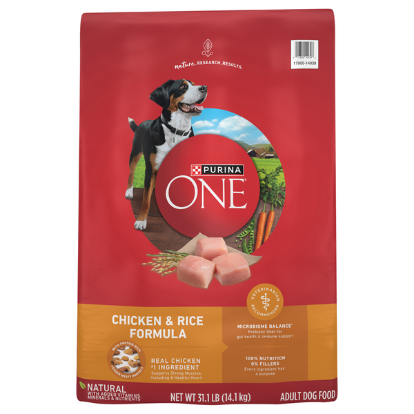 Purina ONE Natural Chicken & Rice Formula Adult Dry Dog Food