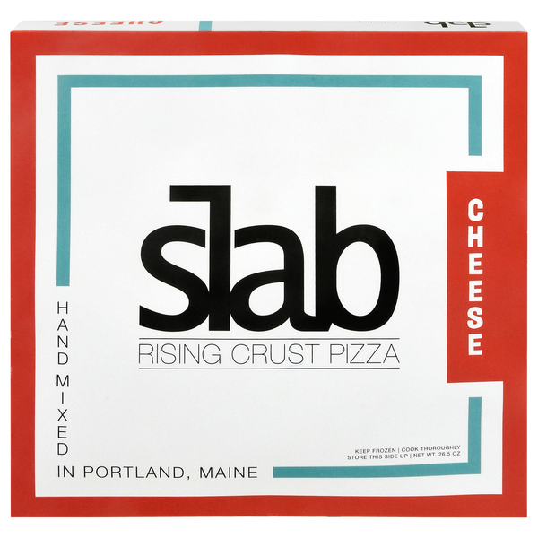 Slab Rising Crust Cheese Pizza Frozen