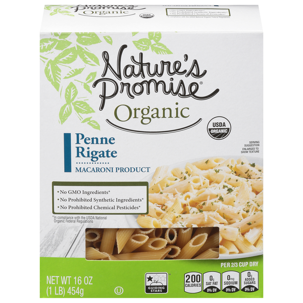 Nature's Promise Organic Penne Rigate Pasta