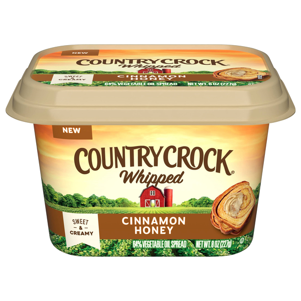 Country Crock Whipped Cinnamon Honey Vegetable Oil Spread