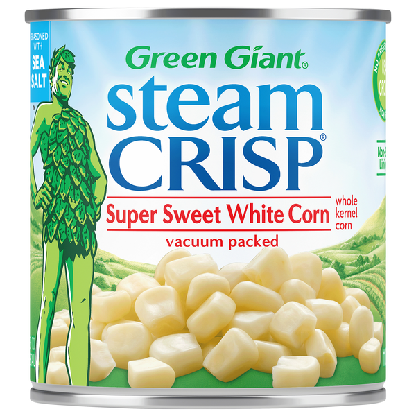 Green Giant Steam Crisp Whole Kernel Super Sweet White Corn