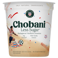 Chobani Less Sugar Low Fat Madagascar Vanilla & Cinnamon Greek Yogurt