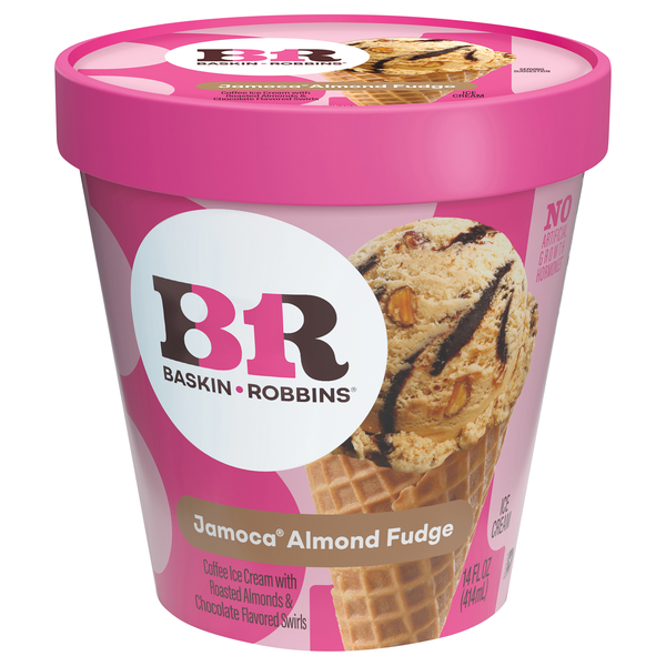 Baskin Robbins Jamoca Almond Fudge Ice Cream