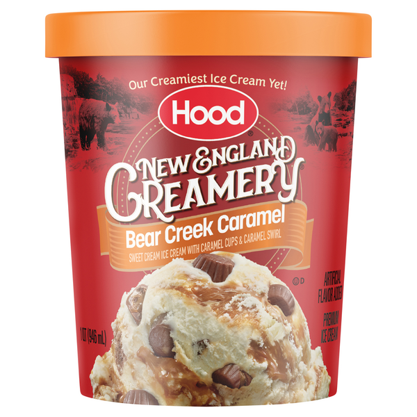 Hood New England Creamery Bear Creek Caramel Ice Cream