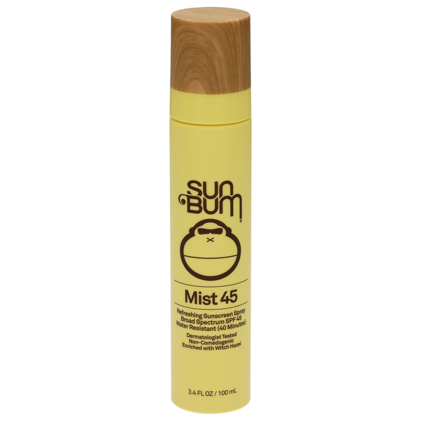 Sun Bum Face Mist Sunscreen Broad Spectrum SPF 45