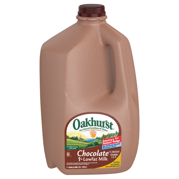 Oakhurst 1% Lowfat Chocolate Milk