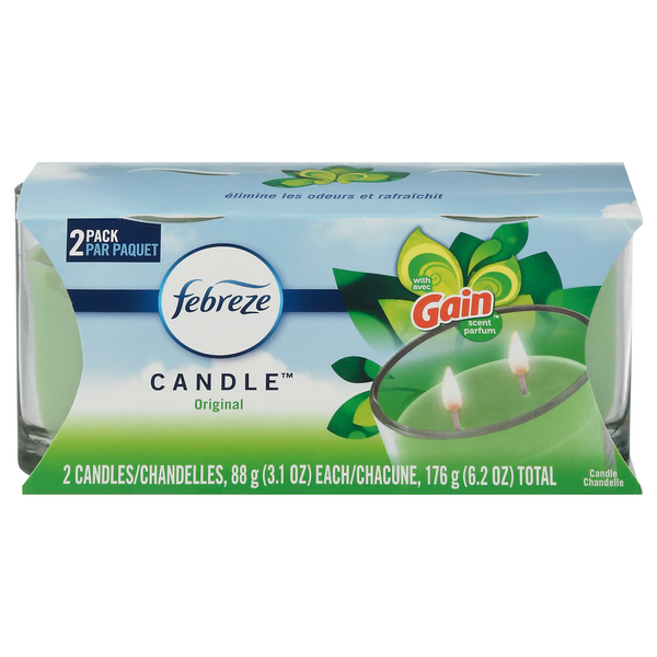 Save on Febreze Candle Gain Scent 2 ct Order Online Delivery Stop & Shop