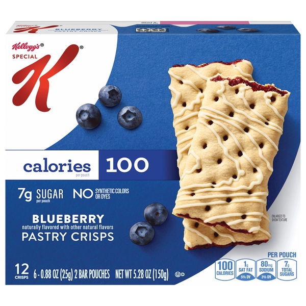 Special K Blueberry Pastry Crisps - 6 ct