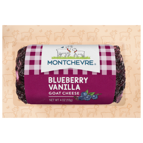 Montchevre Blueberry Vanilla Goat Cheese Log