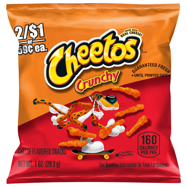Cheetos Crunchy Cheese Flavored Snacks