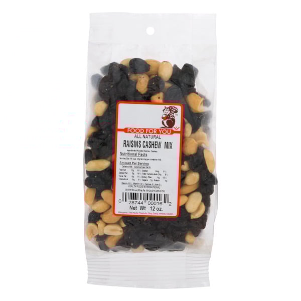 Food For You Raisins Cashew Mix