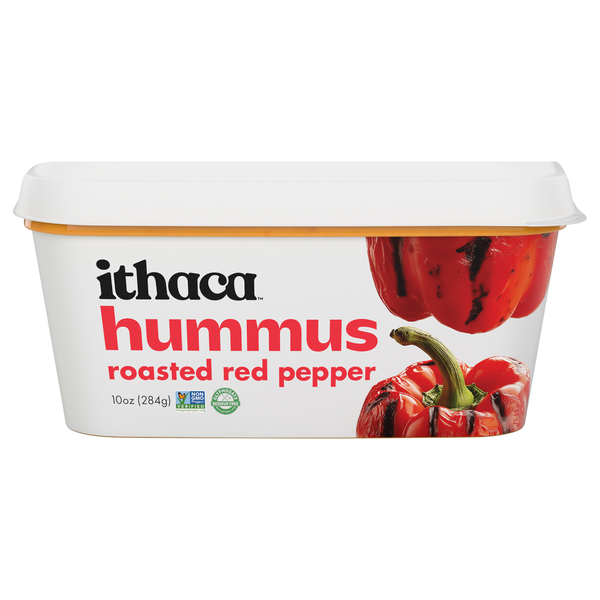 Ithaca Gluten Free Roasted Red Pepper Hummus