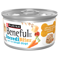 Purina Beneful IncrediBites Small Dog Chicken/Wild Rice Adult Wet Dog Food