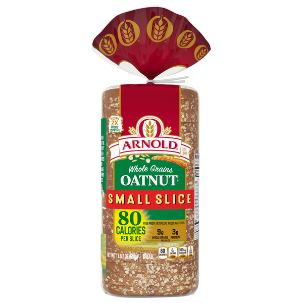 Arnold Whole Grains Oatnut Small Sliced Bread