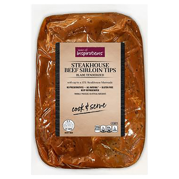 Taste of Inspirations Steakhouse Sirloin Beef Tips