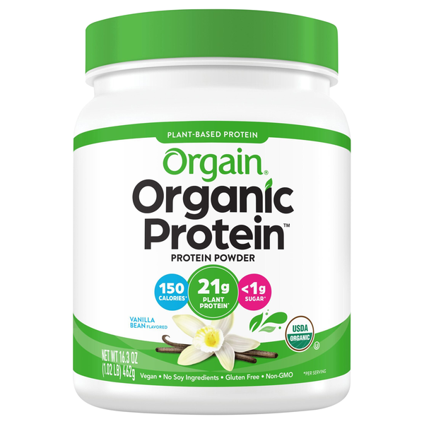 Orgain Organic Vanilla Bean 21g Plant-Based Protein Powder
