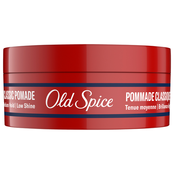 Old Spice Men's Medium Hold Low Shine Hair Styling Pomade