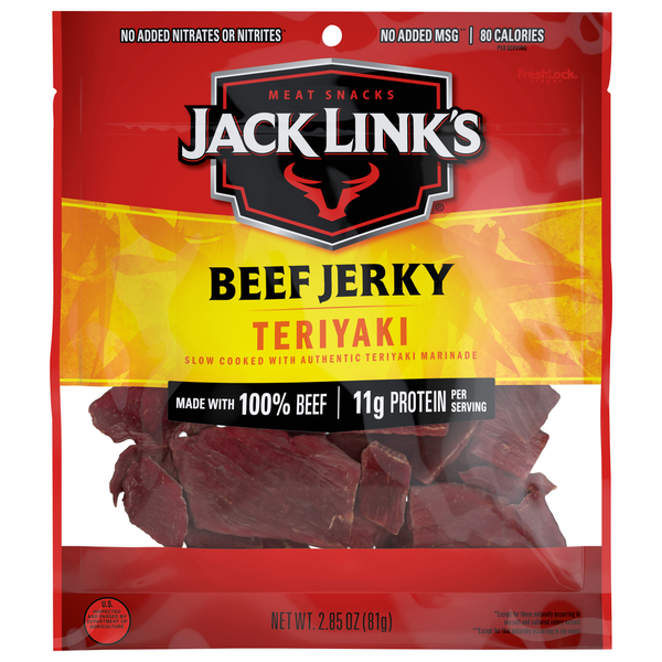 Jack Link's Teriyaki 11g Protein Beef Jerky