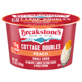 Breakstone's Cottage Doubles Peach Small Curd Cottage Cheese