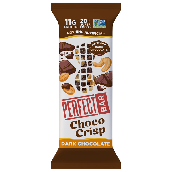 Perfect Bar Layers Crispy Peanut Butter & Chocolate Bar Refrigerated